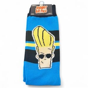 Johnny Bravo Blue Socks